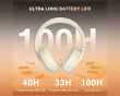 X3 Bluetooth ANC Headphones Over-Ear - White