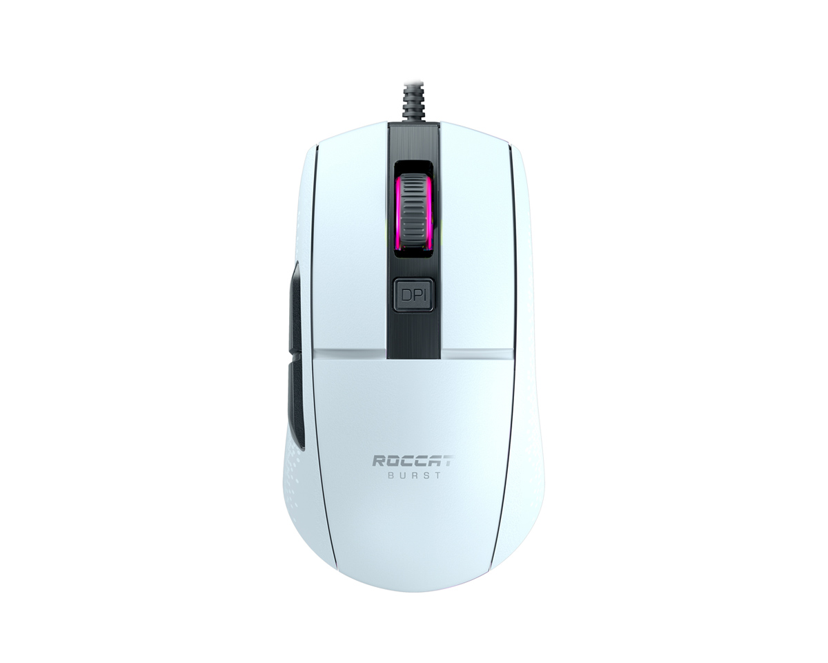 Roccat Burst Core Gaming Mouse White - us.MaxGaming.com