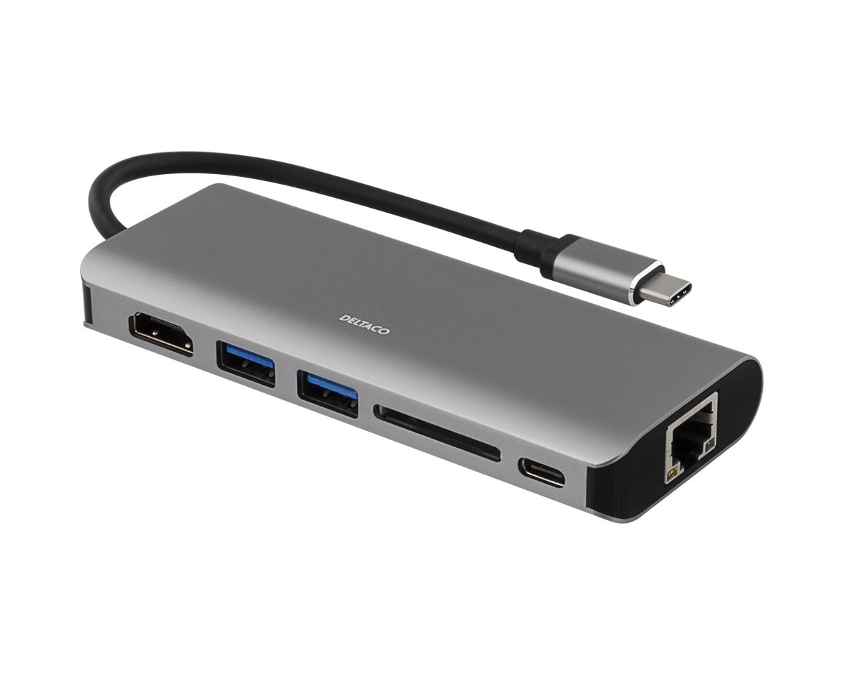 Buy Deltaco Usb-c Docking Station At Us.maxgaming.com