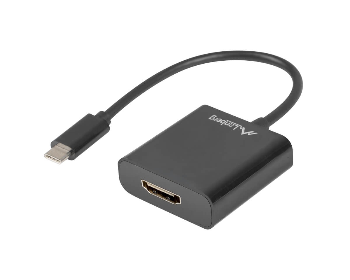 Bonde Tarif Abnorm Lanberg USB-C 3.1 Male to HDMI Female Adapter - us.MaxGaming.com