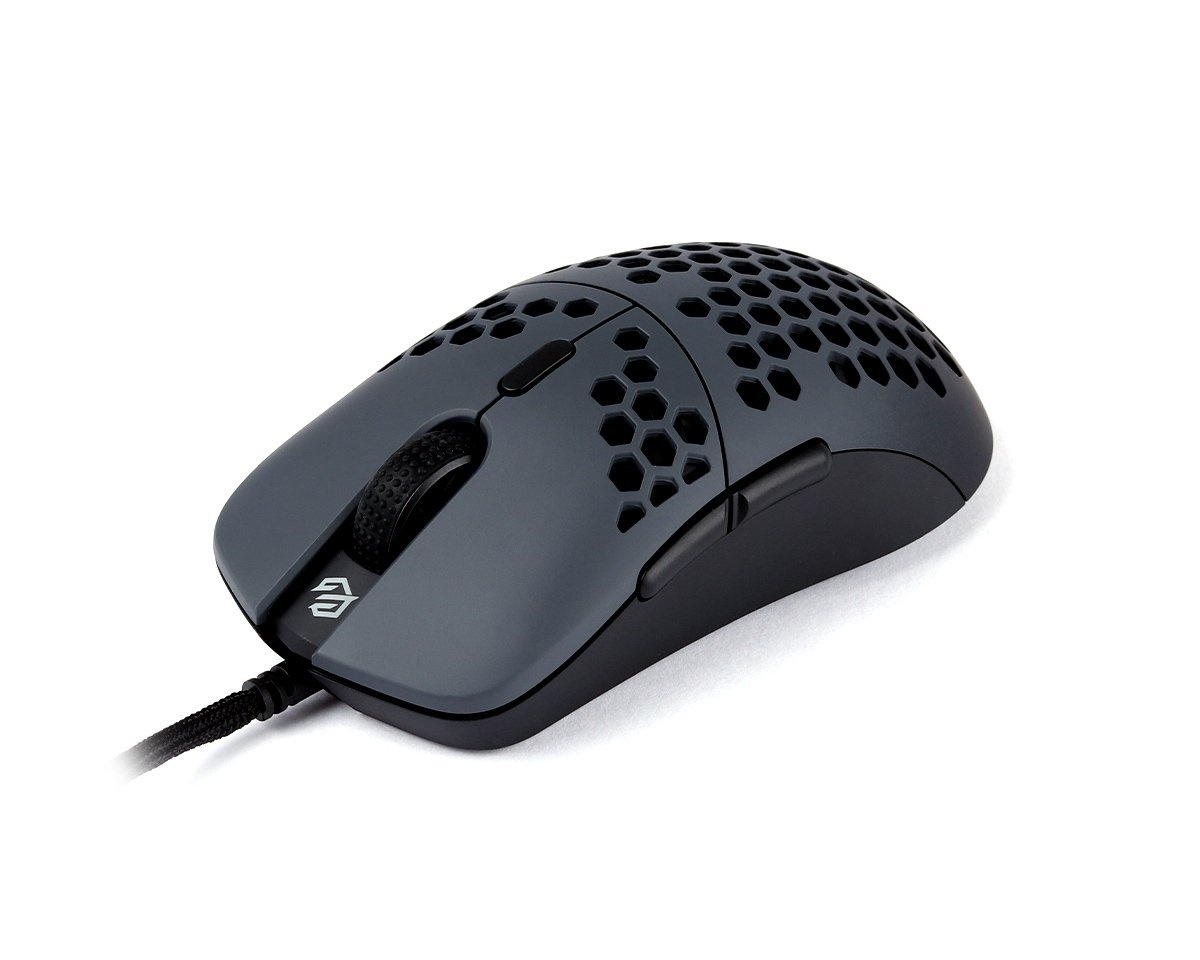 all black gaming mouse