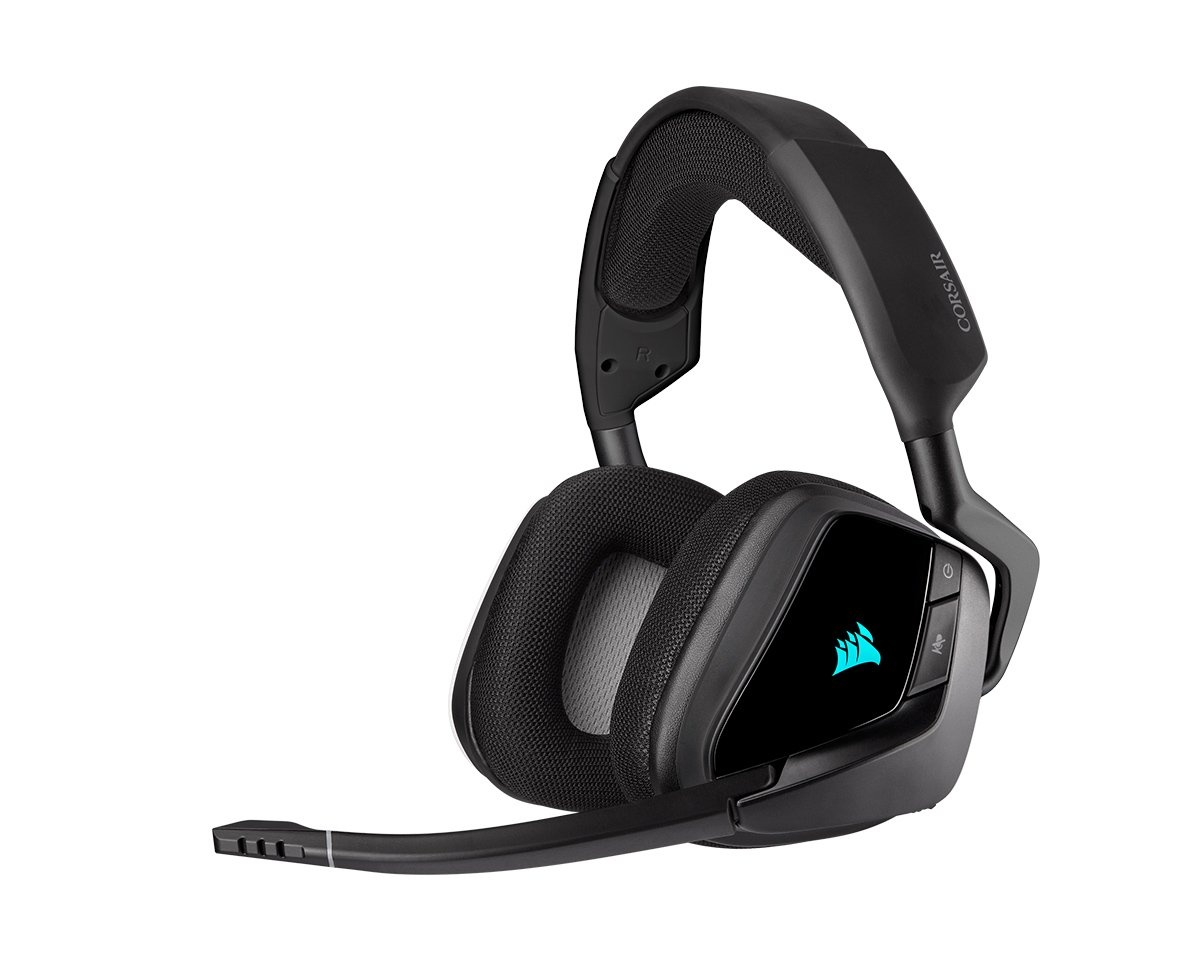 HS80 RGB USB Wired Gaming Headset — White