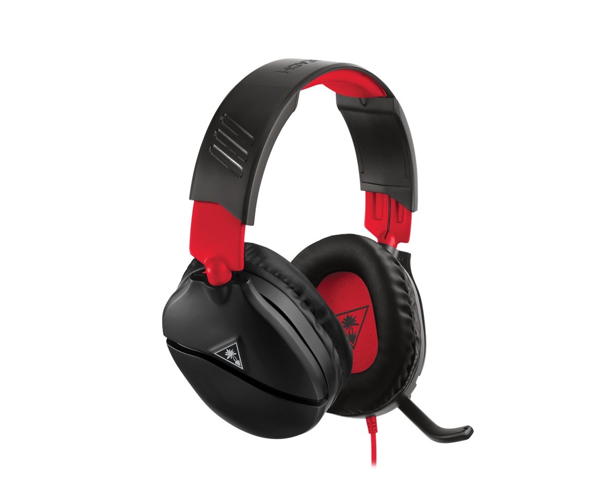 turtle beach black and red headset