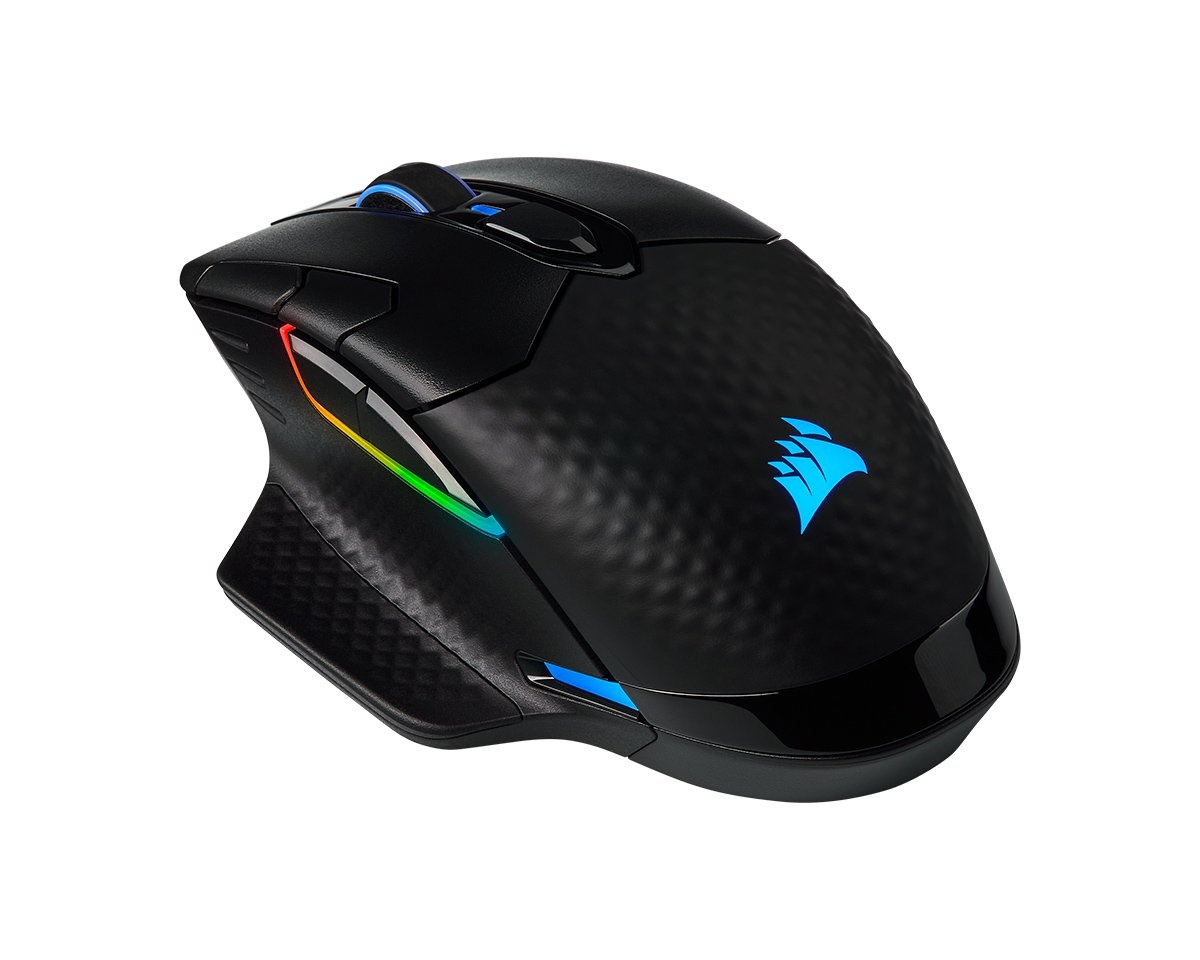 Corsair gaming harpoon rgb souris optique 6 boutons sans fil