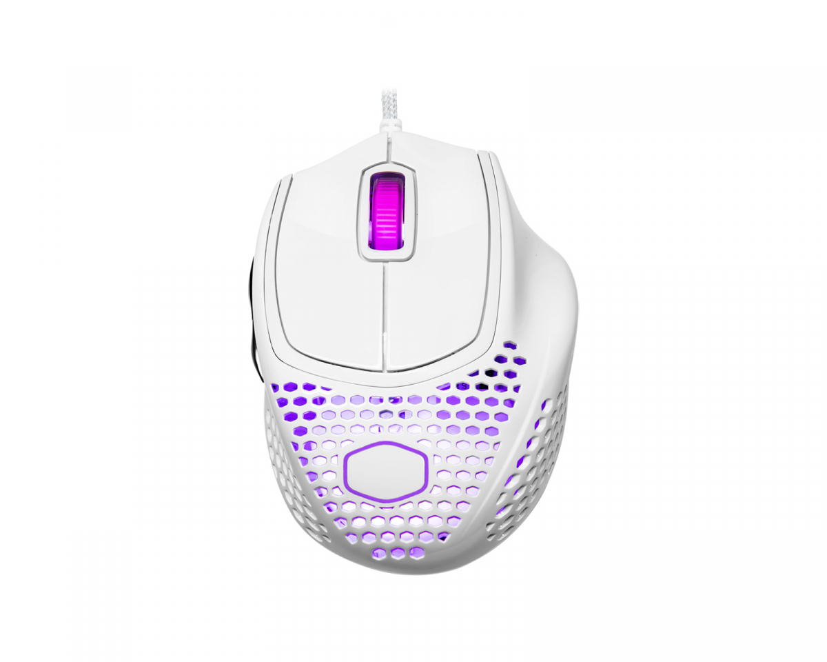 Cooler Master MM720 Gaming Mouse Glossy White - us.MaxGaming.com