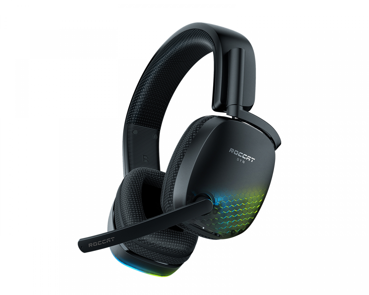 Roccat Syn Pro Air Wireless Gaming Headset - Black - us.MaxGaming.com