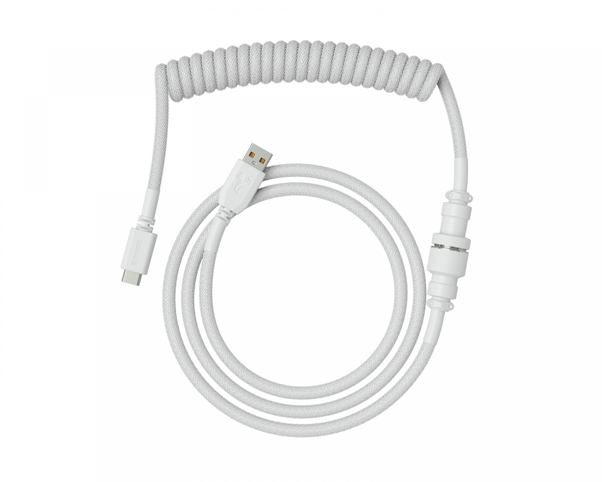 HyperX USB-C Coiled Cable Light Green-White 