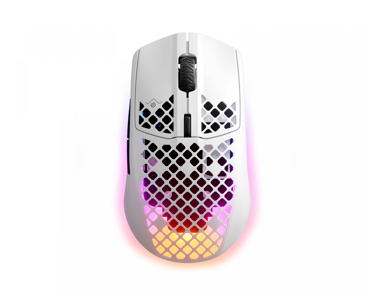 SteelSeries Aerox 3 (2022) Wireless Gaming Mouse - Snow White - us 