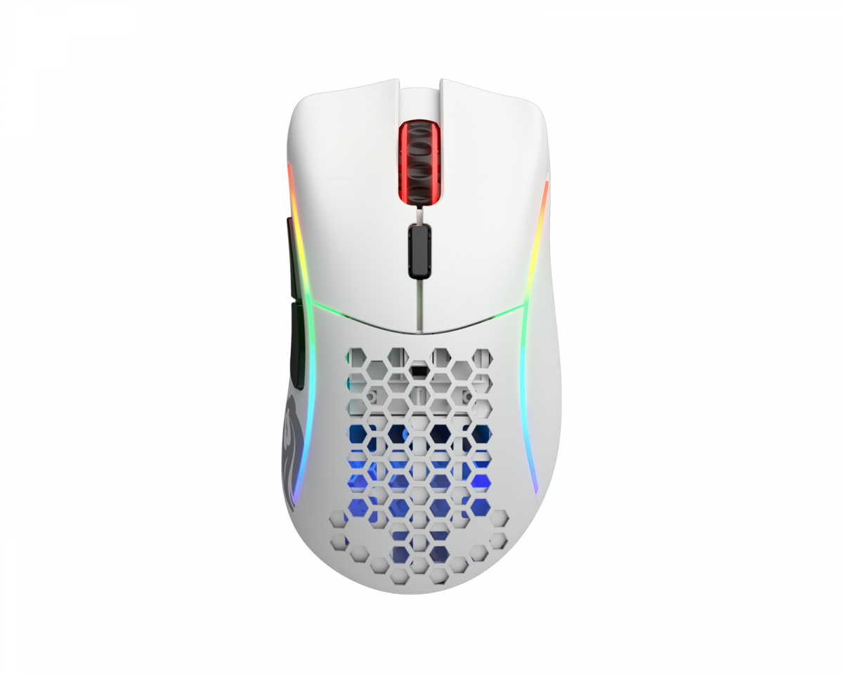 Glorious Model O- Wireless Gaming Mouse - White - us.MaxGaming.com