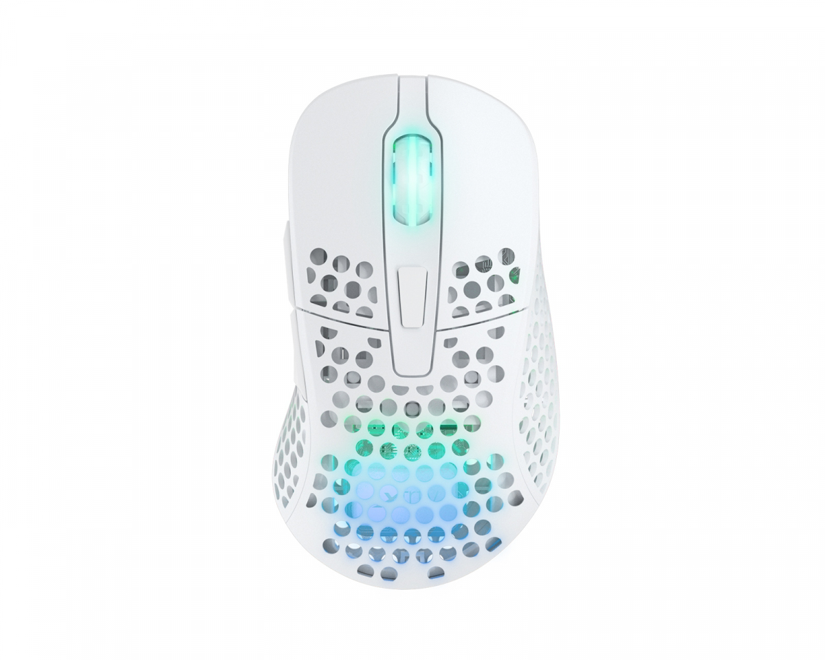 Xtrfy M4 Wireless RGB Gaming Mouse - White - us.MaxGaming.com