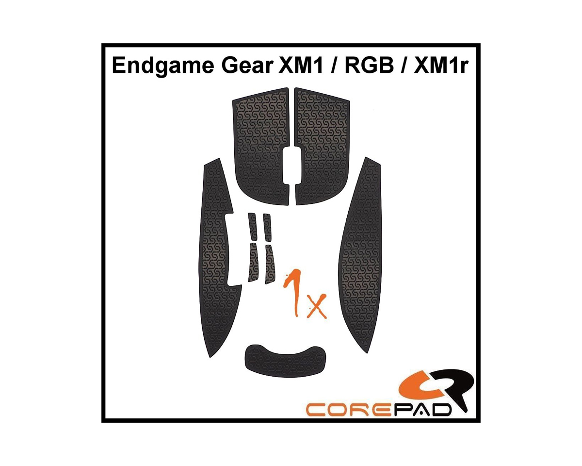 Corepad Grips for Endgame Gear XM1/XM1 RGB/XM1r/XM2w   Black   us
