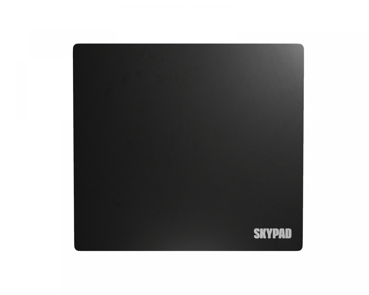 Skypad Glass 3.0 - XL (Black - Text Logo) - Mousepad - us