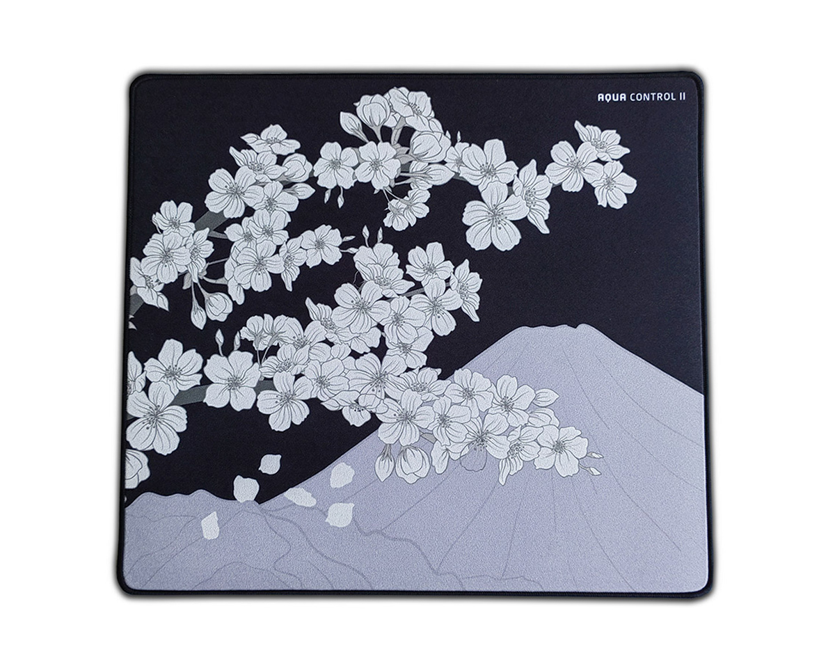 X-raypad Aqua Control II Mousepad - Sakura Night - XL