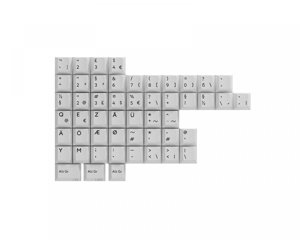 KBDfans PBTfans BoW International kit - us.MaxGaming.com
