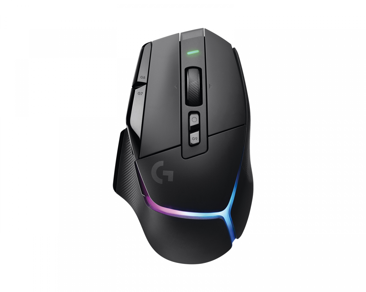 Logitech - G502 Lightspeed Wireless Optical Gaming Mouse with RGB Lighting - Black