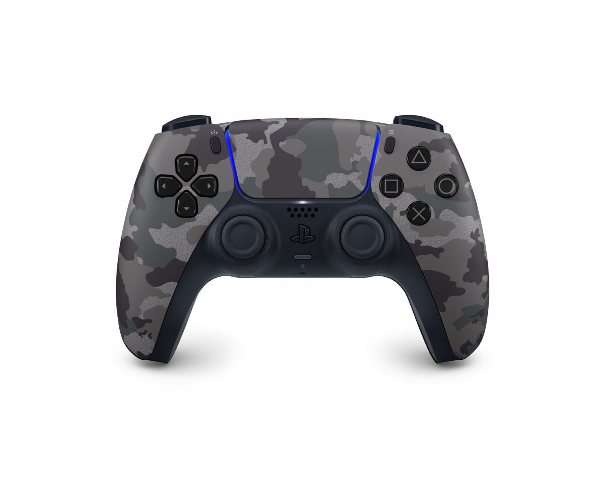 Sony Playstation 5 DualSense Wireless Controller - Grey Camouflage