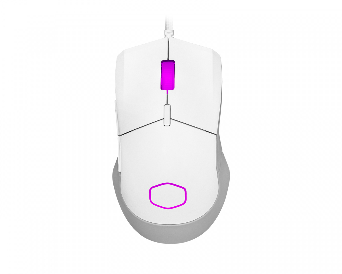 Sprime PM1 Wireless Ergo Gaming Mouse - White - us.MaxGaming.com