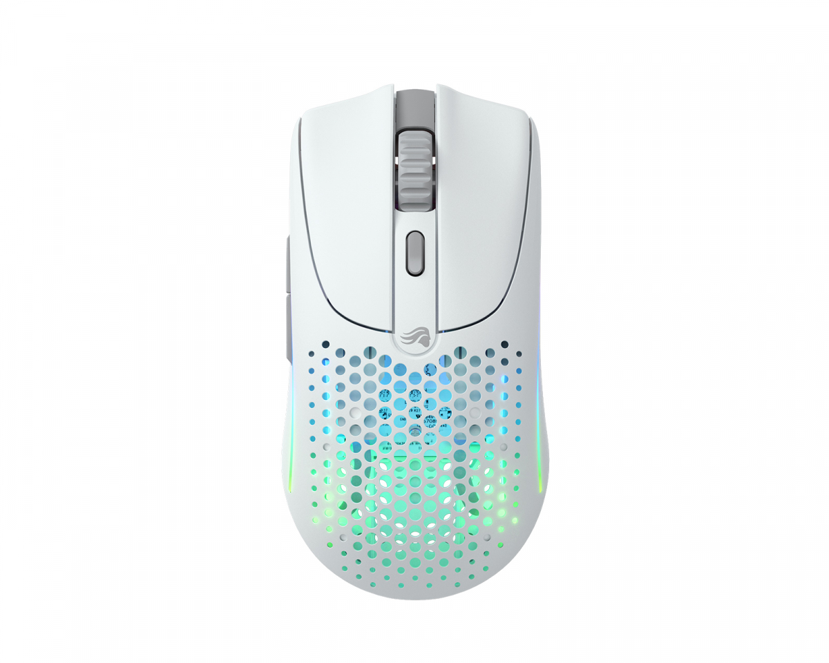 Glorious Model O 2 Wired Gaming Mouse - Matte White - us.MaxGaming.com