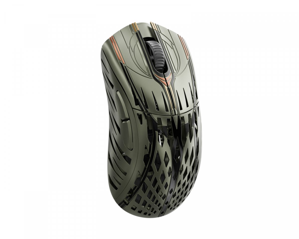 Pwnage Stormbreaker Magnesium Wireless Gaming Mouse - Olive Green Pwnage Stormbreaker Magnesium Wireless Gaming Mouse - Olive Green