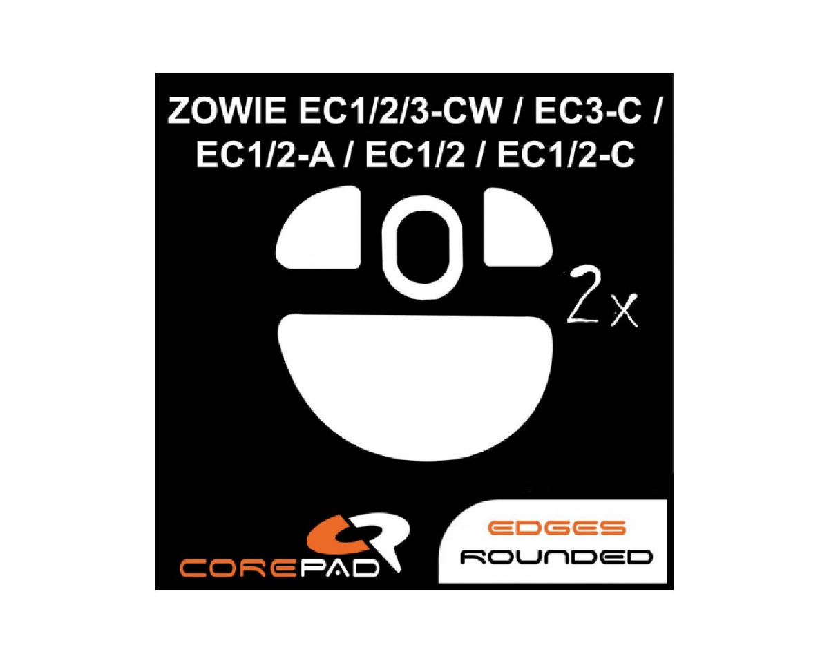 【直売半額】Benq Zowie EC2-CW　Corepad貼替済み ルーター・ネットワーク機器