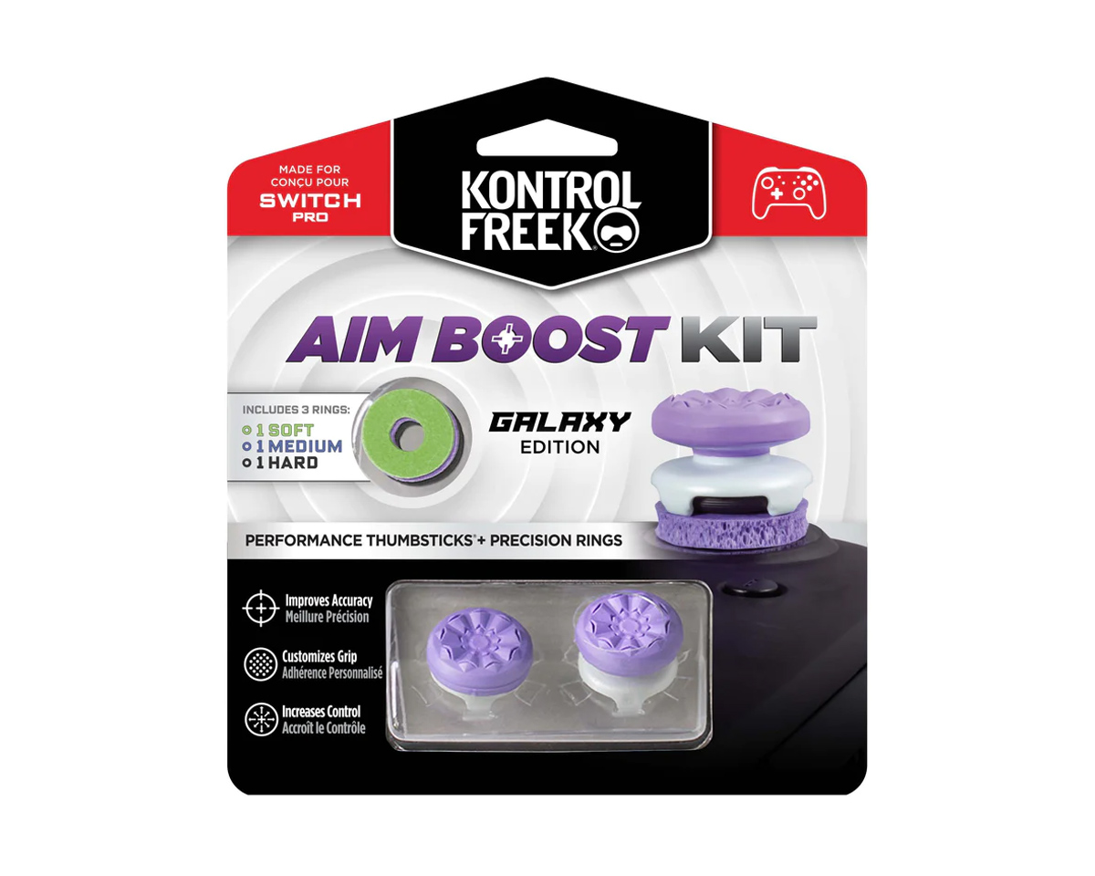 KontrolFreek FPS Aim Boost Kit Galaxy Edition Switch Pro Controller 