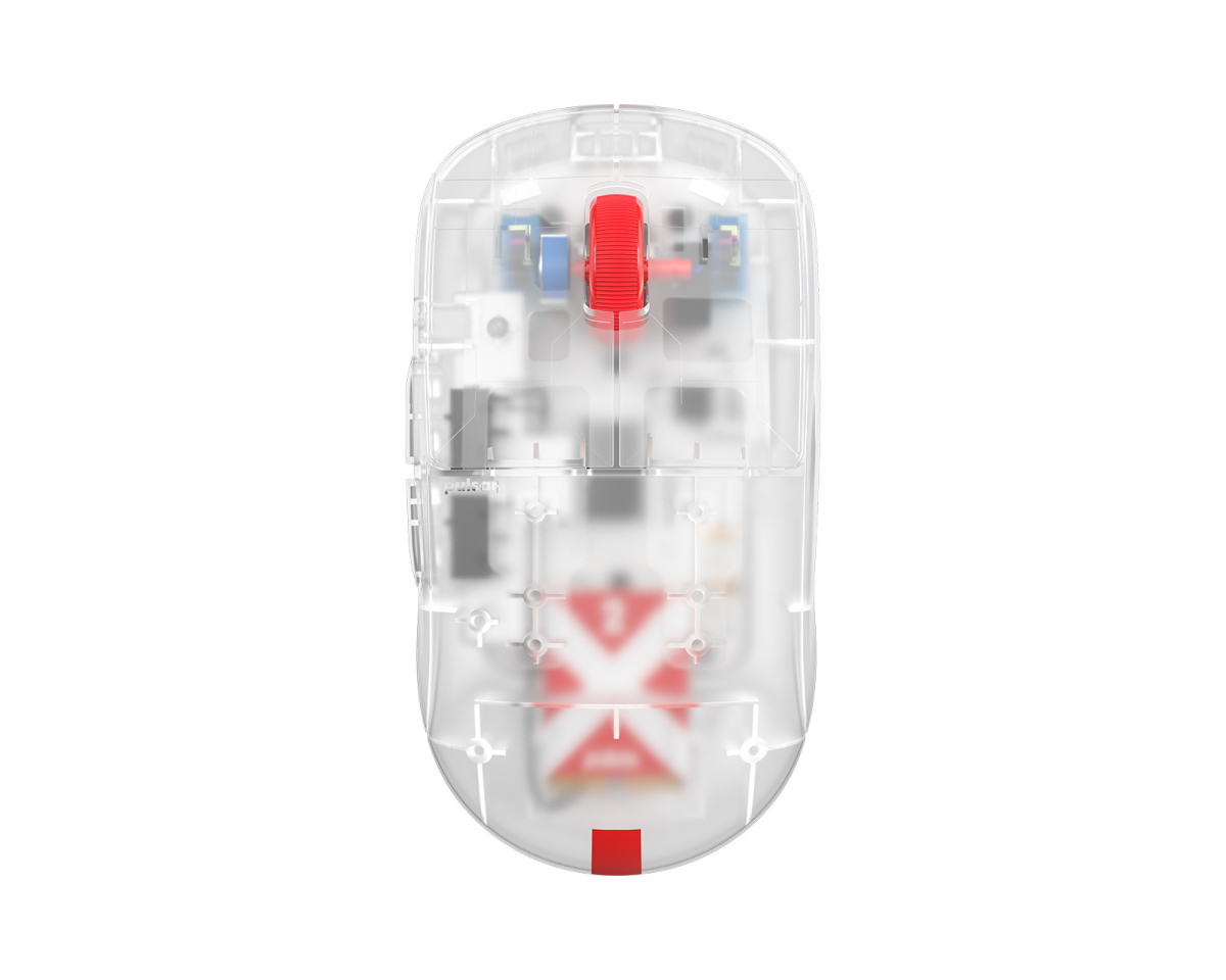 Pulsar X2 Wireless Gaming Mouse - Super Clear - us.MaxGaming.com