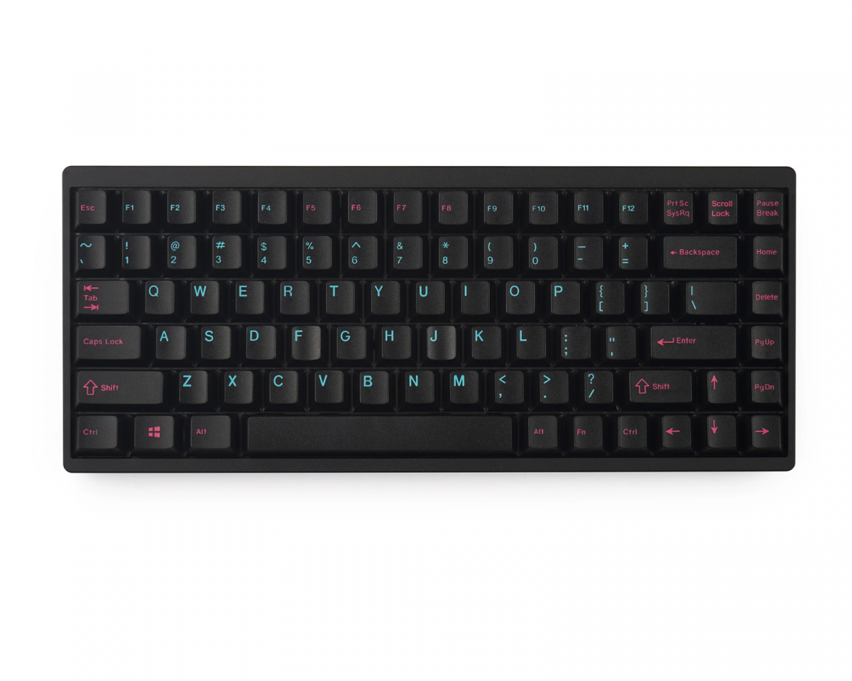 KBDfans PBTfans Retro Dark Lights - RGBY Text - us.MaxGaming.com