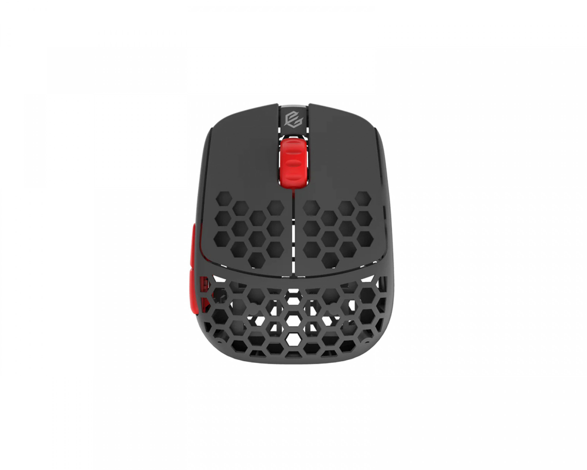 G-Wolves HSK Pro 4K Wireless Mouse Fingertip - Grey/Red