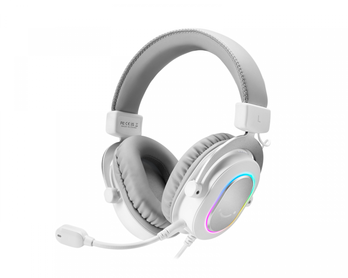 FIFINE AmpliGame H6 USB Headset for PC Gaming with RGB, In-line
