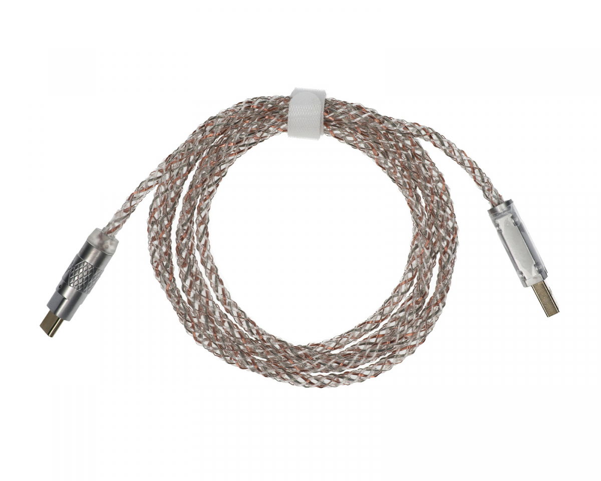 Câble de clavier Cooler Master Coiled Cable USB Type A - Type C M/M 1,5m  (Bleu/Violet) à prix bas