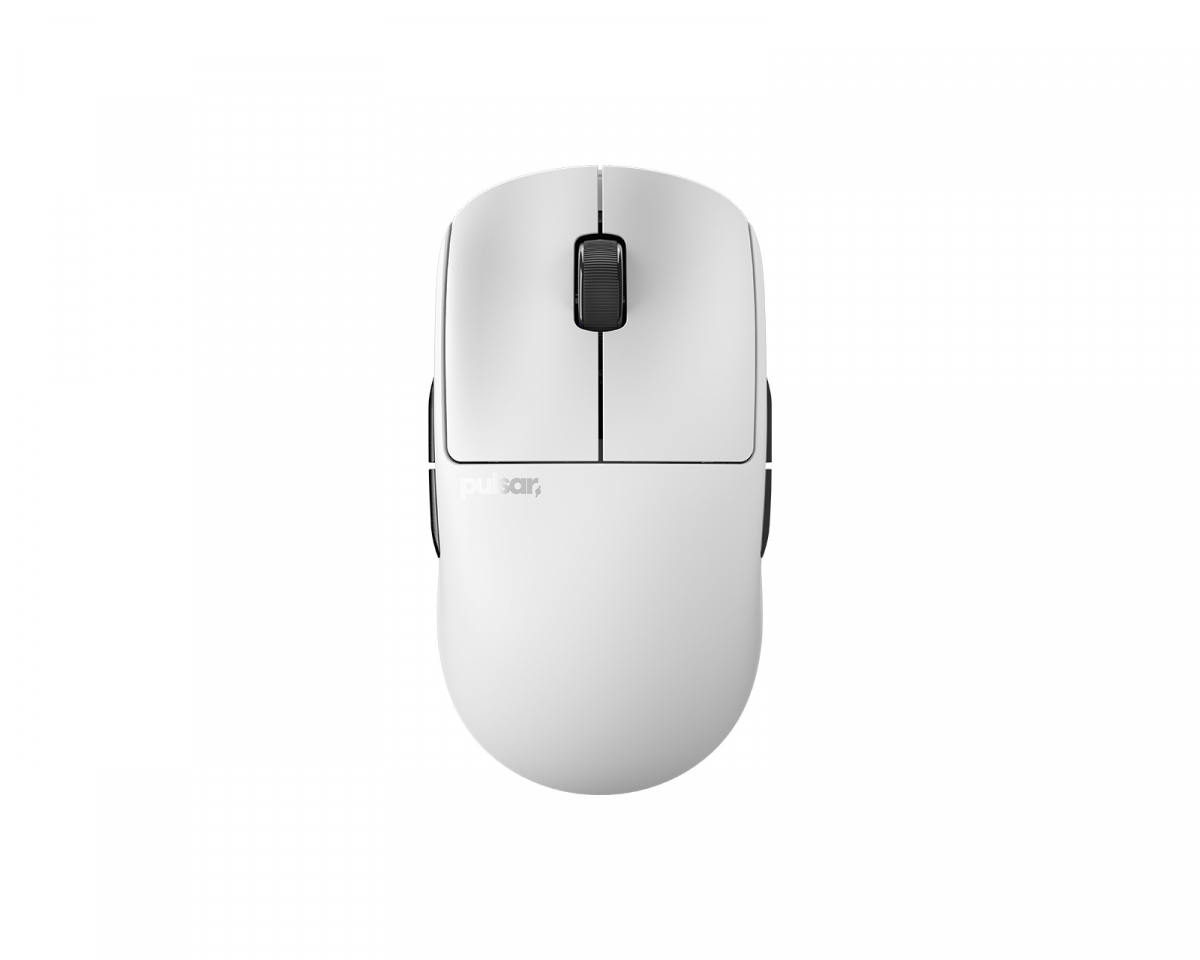 Sprime PM1 Wireless Ergo Gaming Mouse - White - us.MaxGaming.com