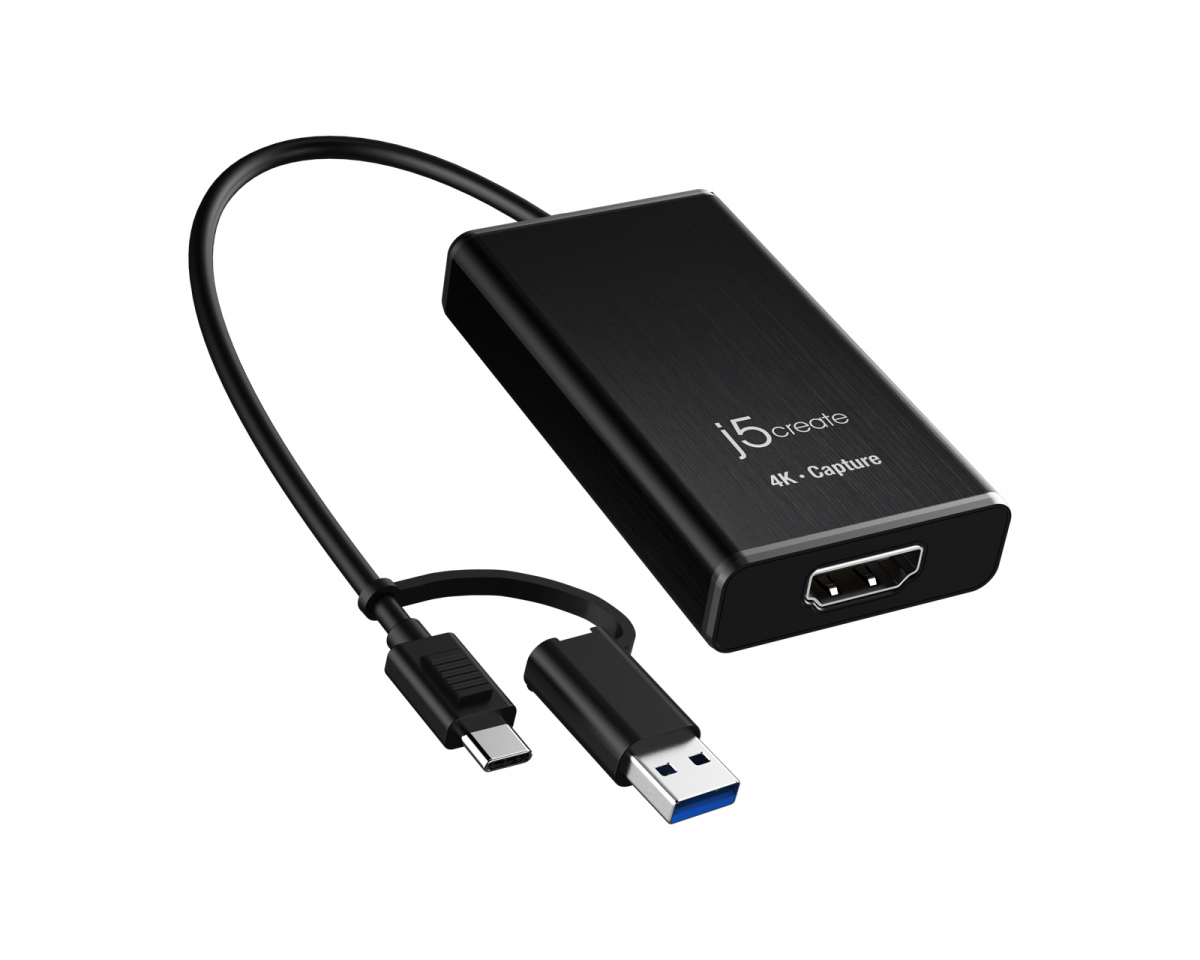 j5create HDMI to USB-C 4K Capture Adapter - us.MaxGaming.com