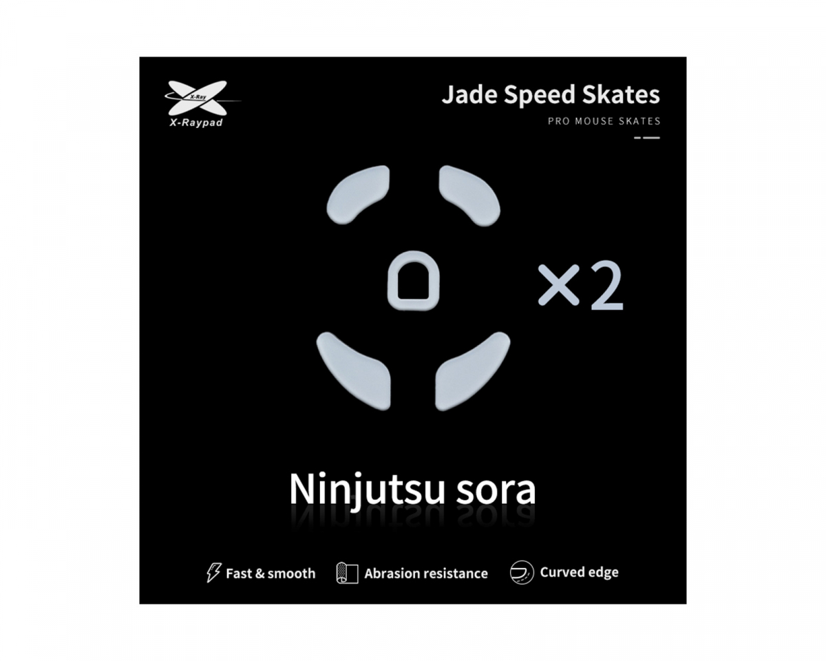 X-raypad Jade Mouse Skates for Ninjutso Sora - us.MaxGaming.com