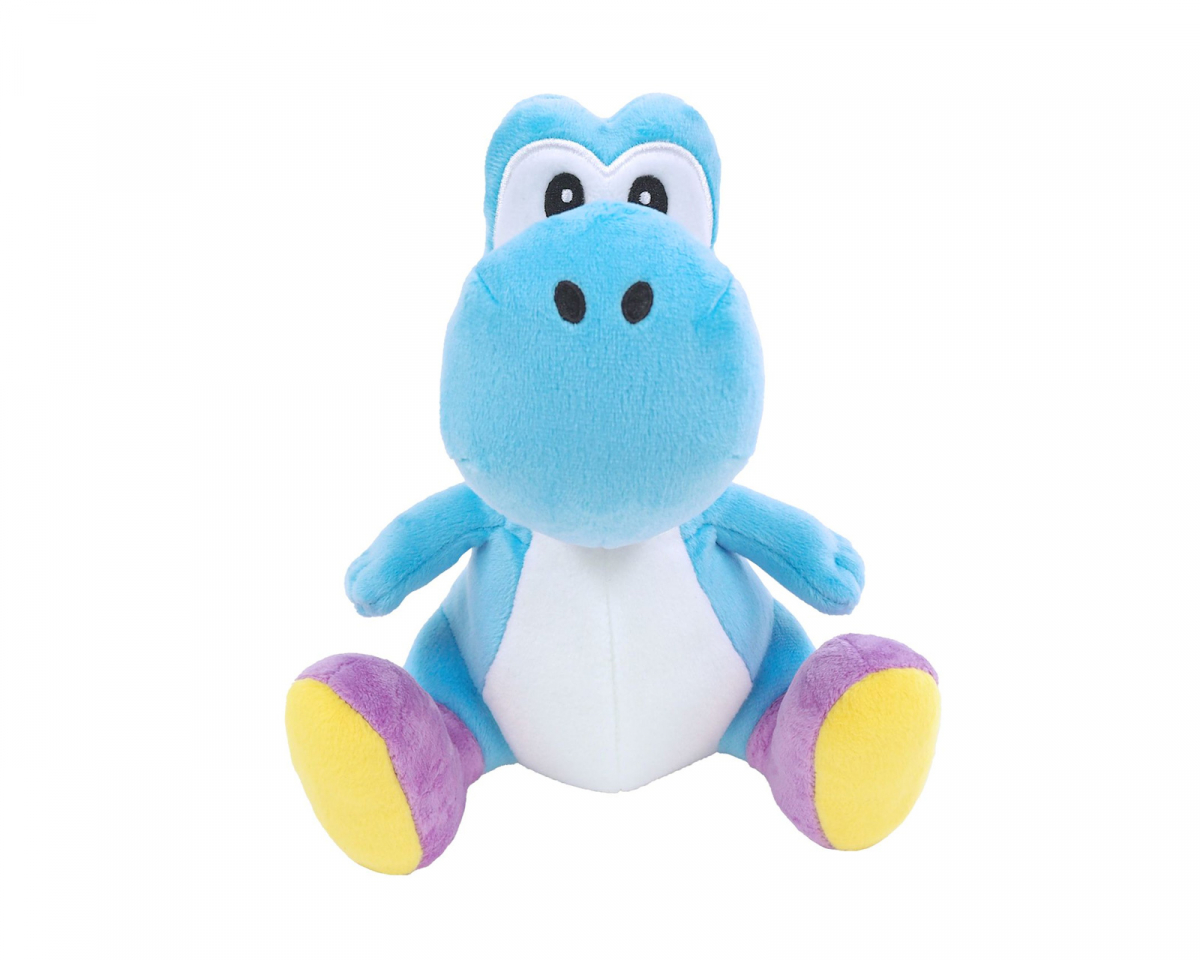 Blue yoshi sales plush