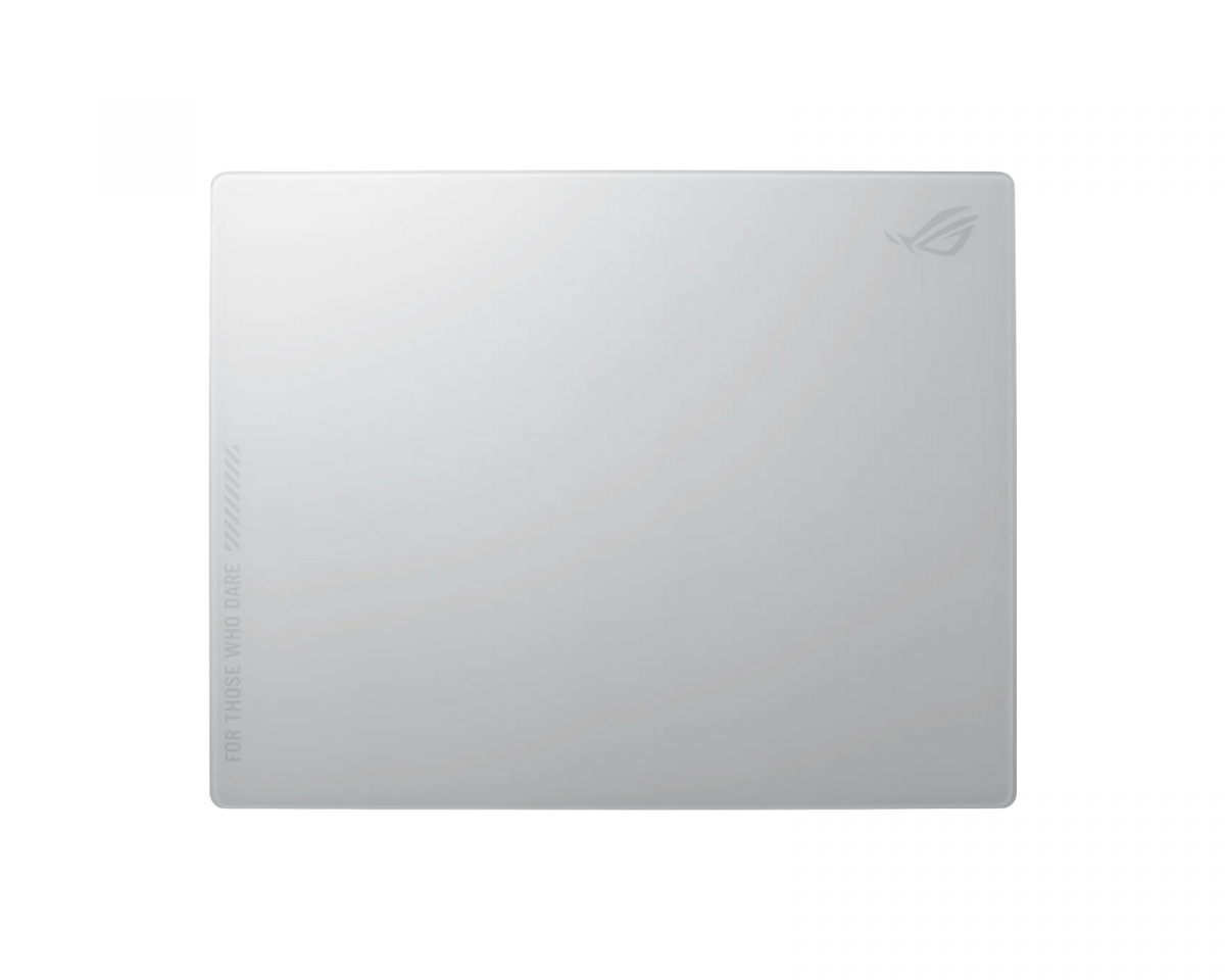 Skypad Glass 3.0 (White - Cloud Logo) - Mousepad 