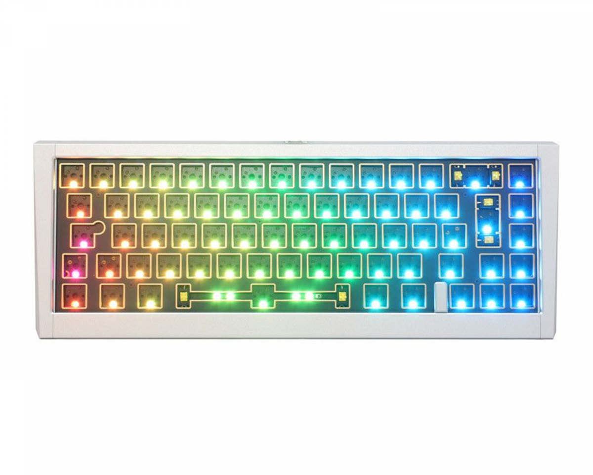 Ducky Outlaw 65 RGB Barebone ANSI - Silver - us.MaxGaming.com