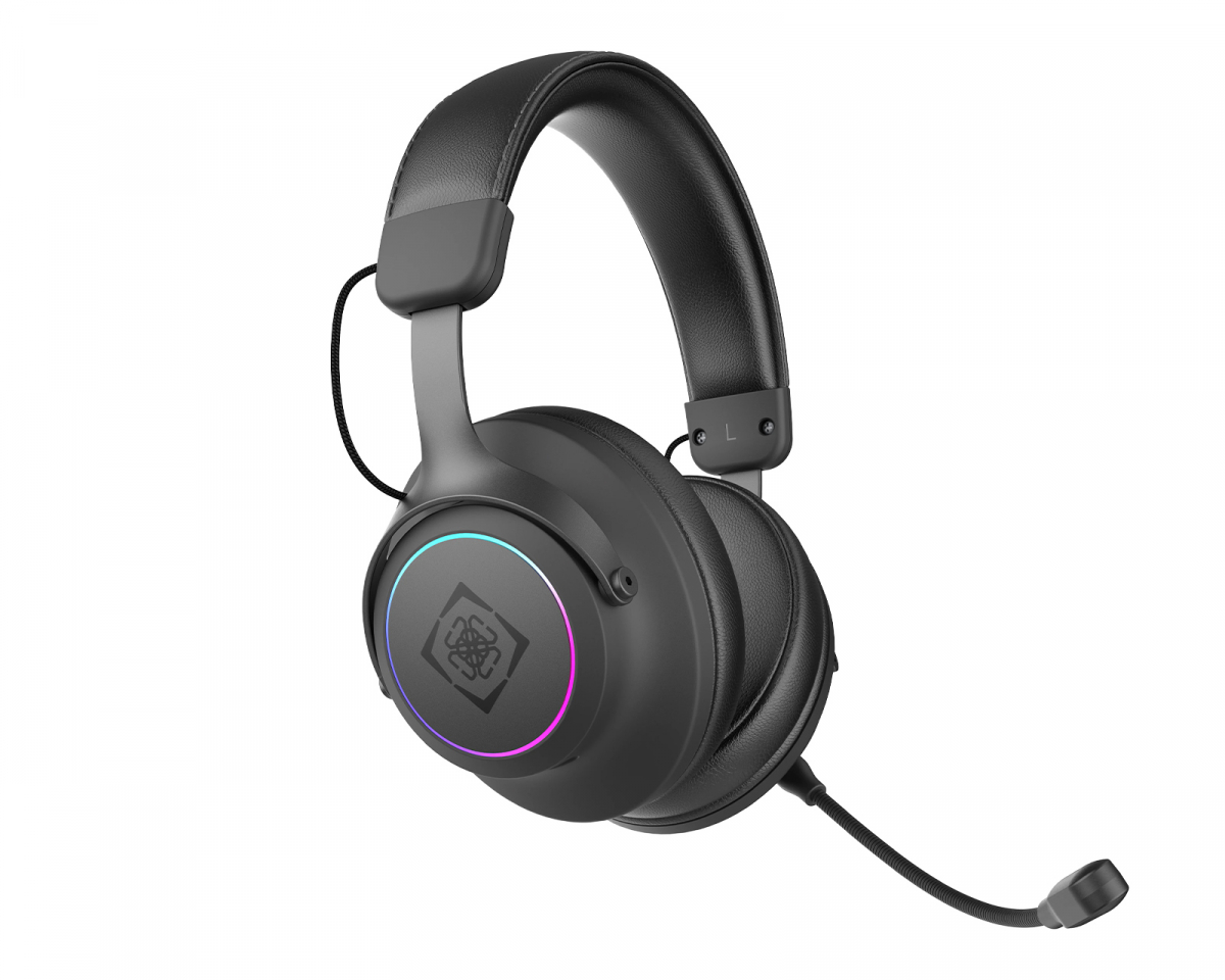 Deltaco Gaming DH440 Wireless RGB Gaming Headset - Black - us.MaxGaming.com