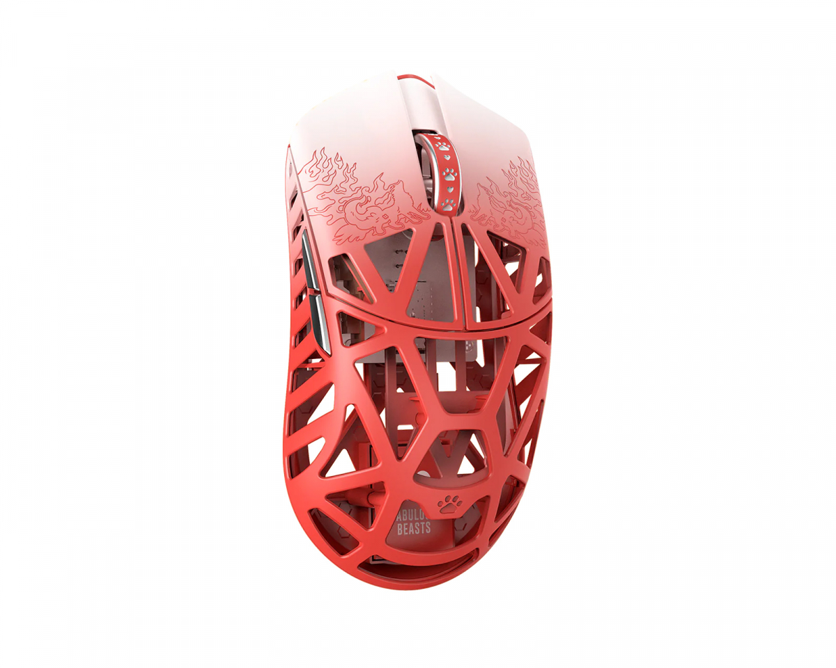 WLMouse BEAST X Max Wireless Gaming Mouse - Black/Red - us.MaxGaming.com