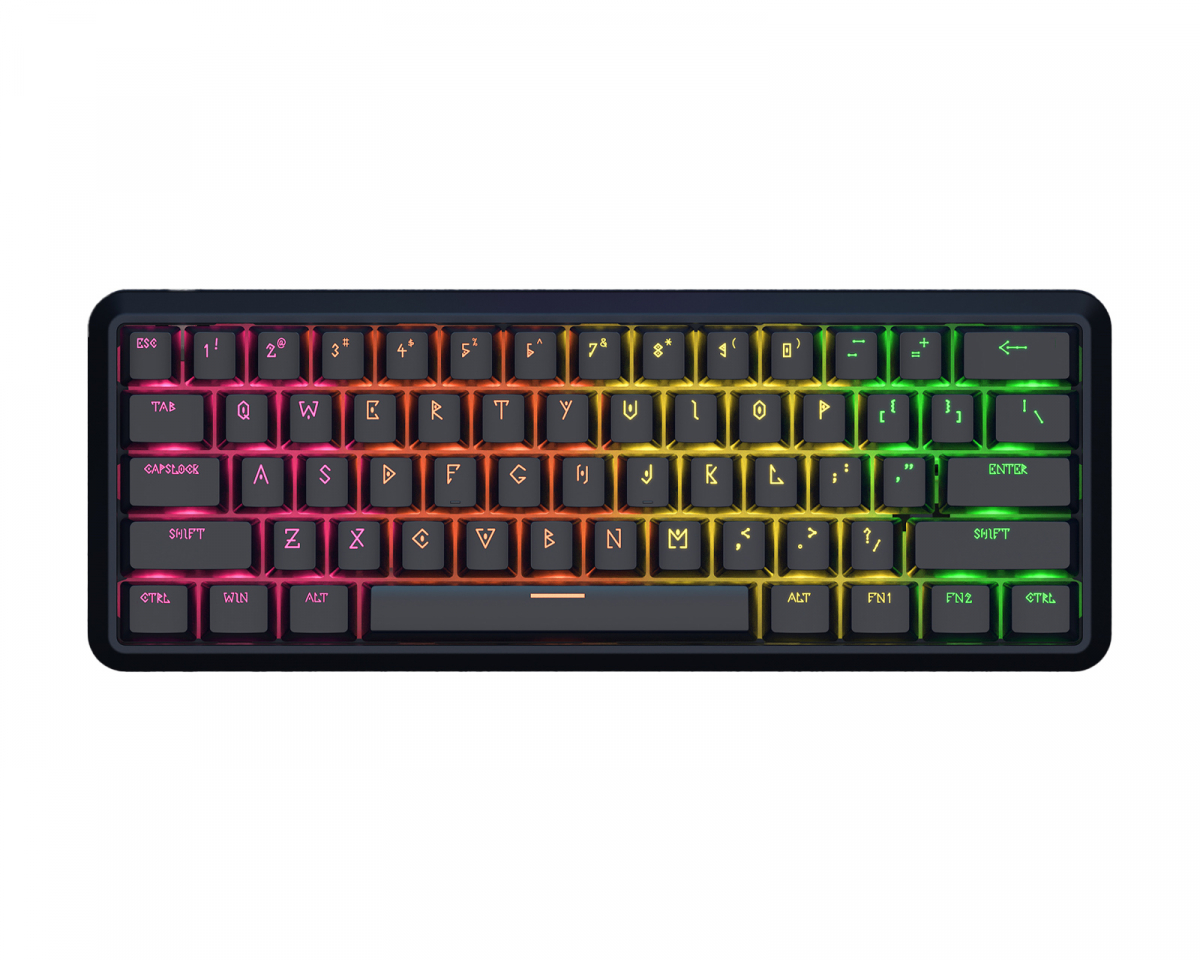 Arbiter Studio Polar 65 - Magnetic Gaming Keyboard - Mint Abyss 