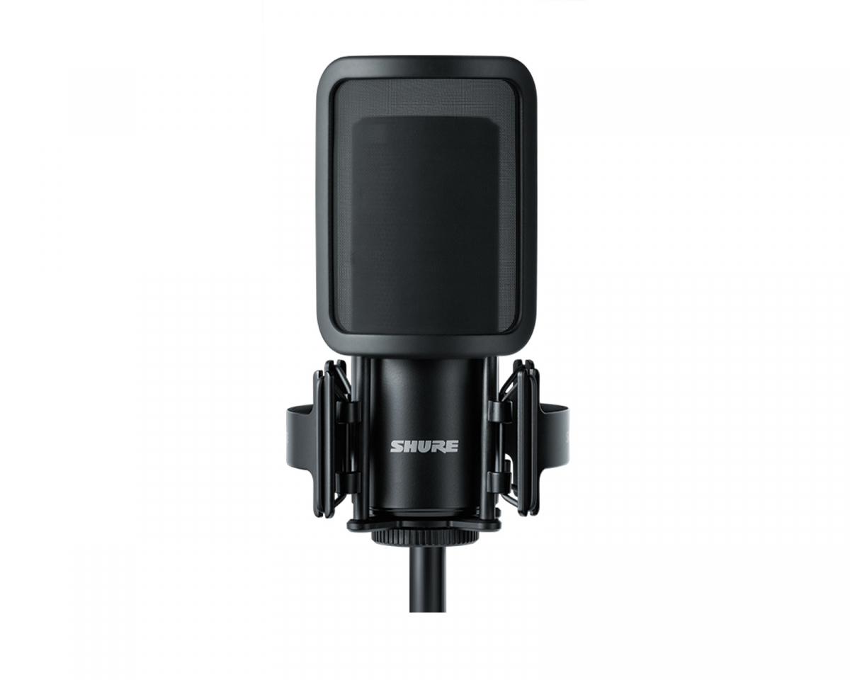 Shure SM4-K-KIT Microphone Kit with Shockmount - Black - us