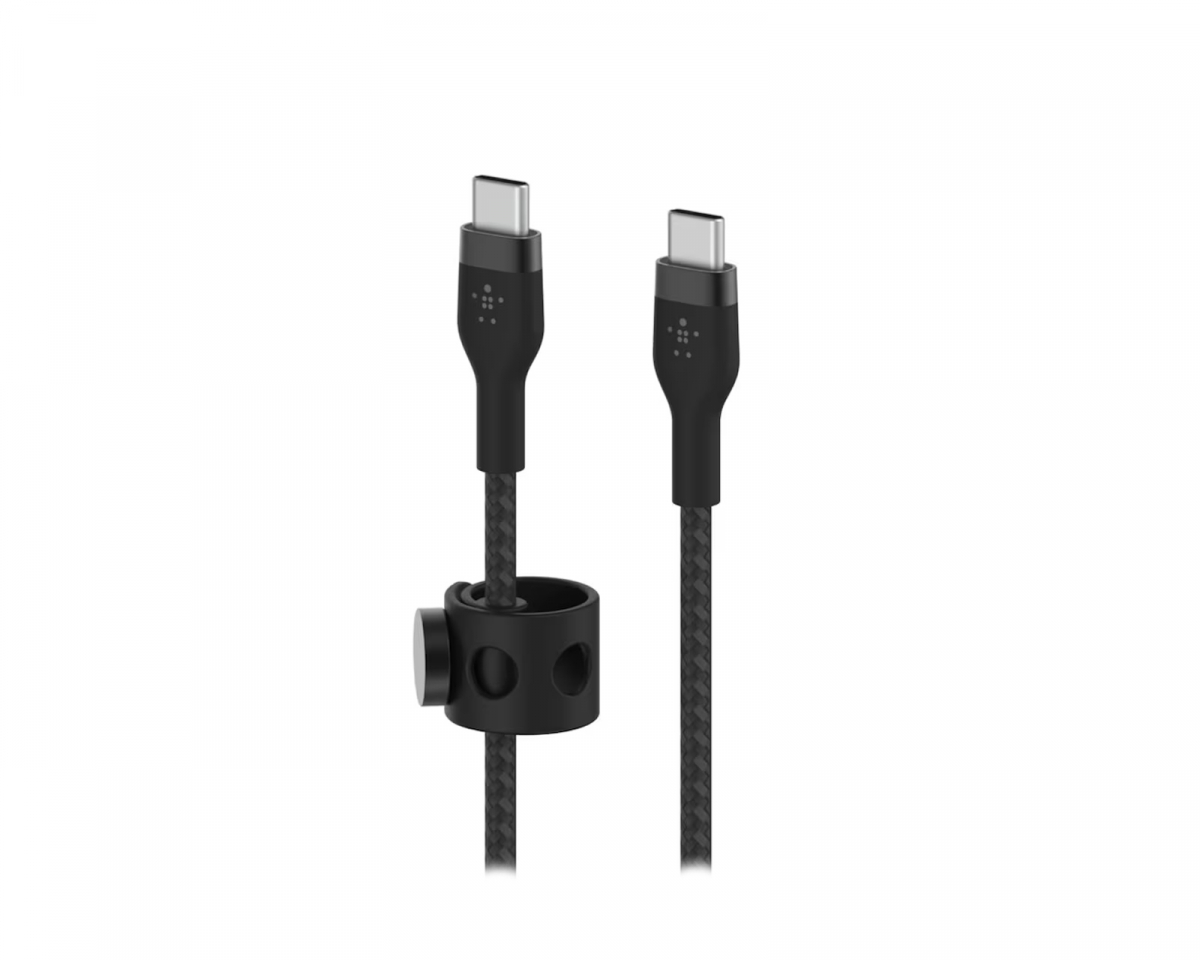 Belkin PRO Flex USB-C to USB-C Cable - 2m - Black - us.MaxGaming.com