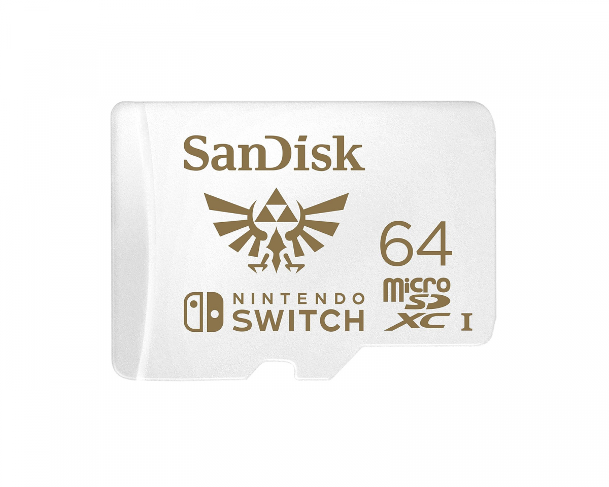 SanDisk microSDXC Card for Nintendo Switch - 64GB - us.MaxGaming.com