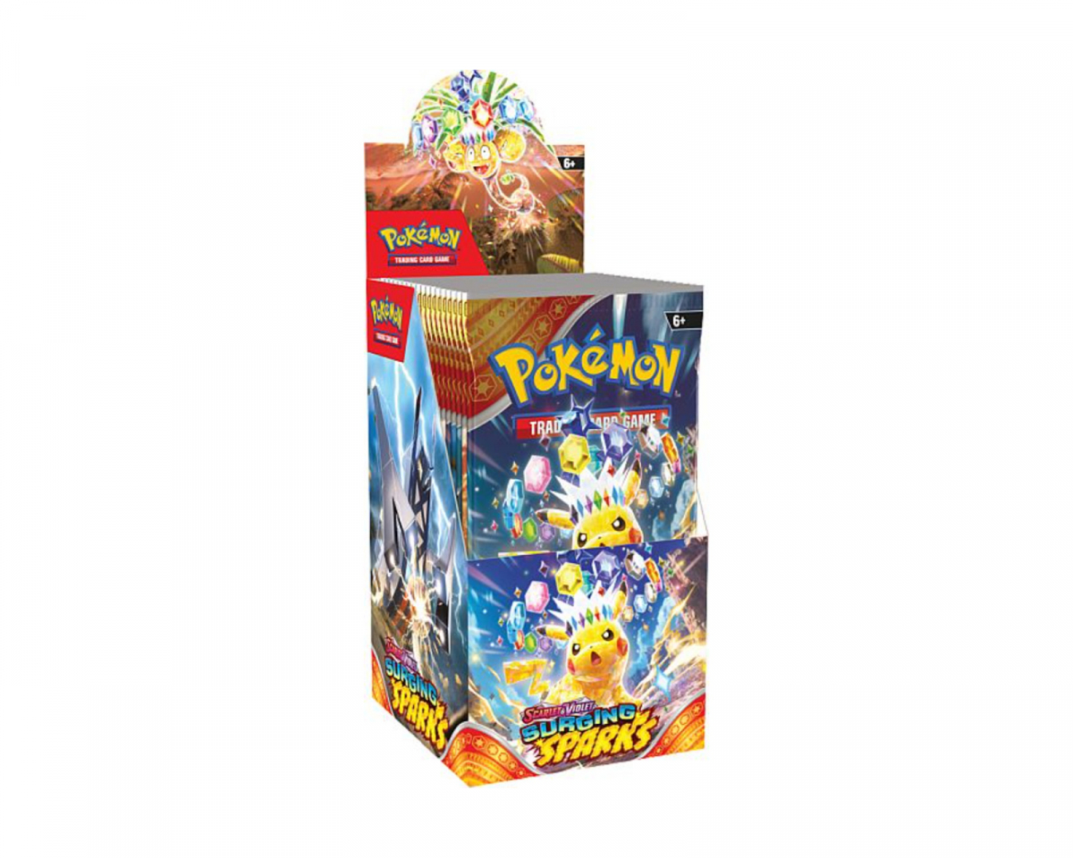 Pokémon Scarlet & Violet 8: Surging Sparks Booster 18-Pack - us 