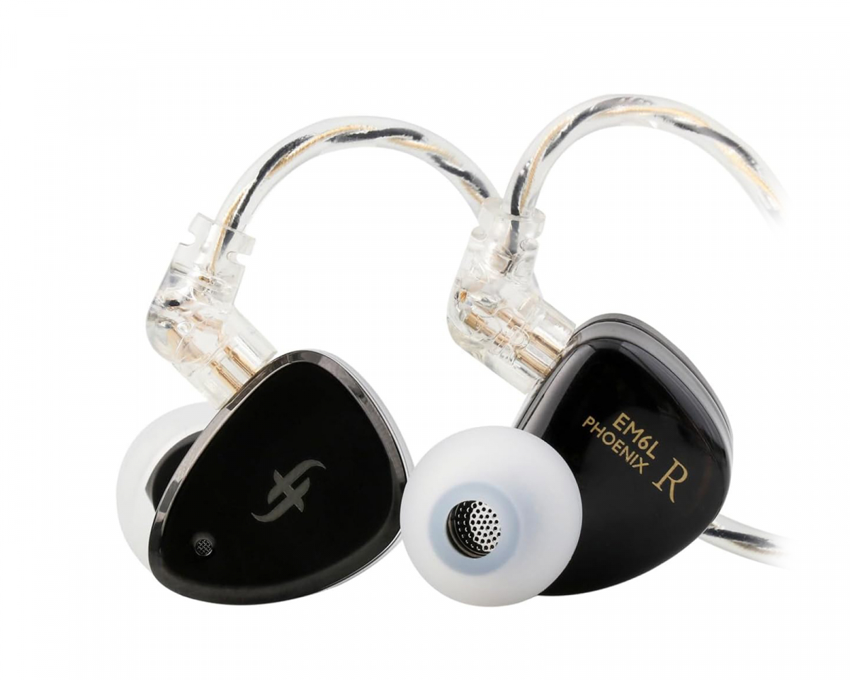 SIMGOT EM6L イヤホン ブラック 中古 SIMGOT EM6L IEM Headphones - us.MaxGaming.com