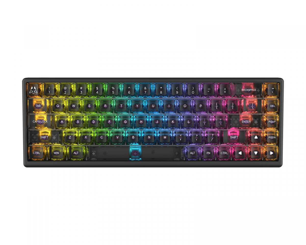 キーボード Arbiter studio Polar 65 Pro Arbiter Studio Polar 65 - Magnetic Gaming Keyboard ISO UK