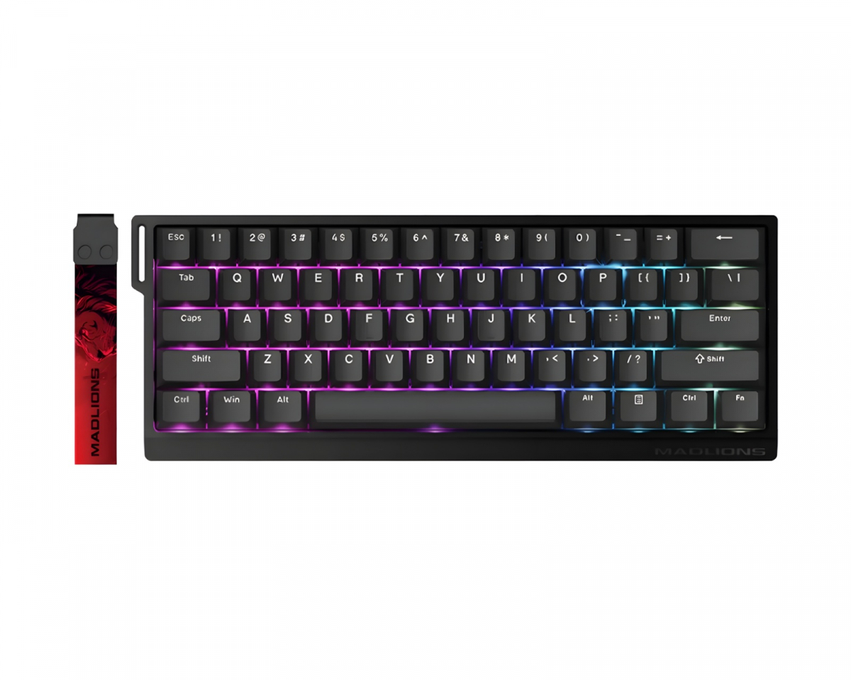 FGG MAD 60 HE RGB Keyboard [Magnetic Amber PRO] - Black - us