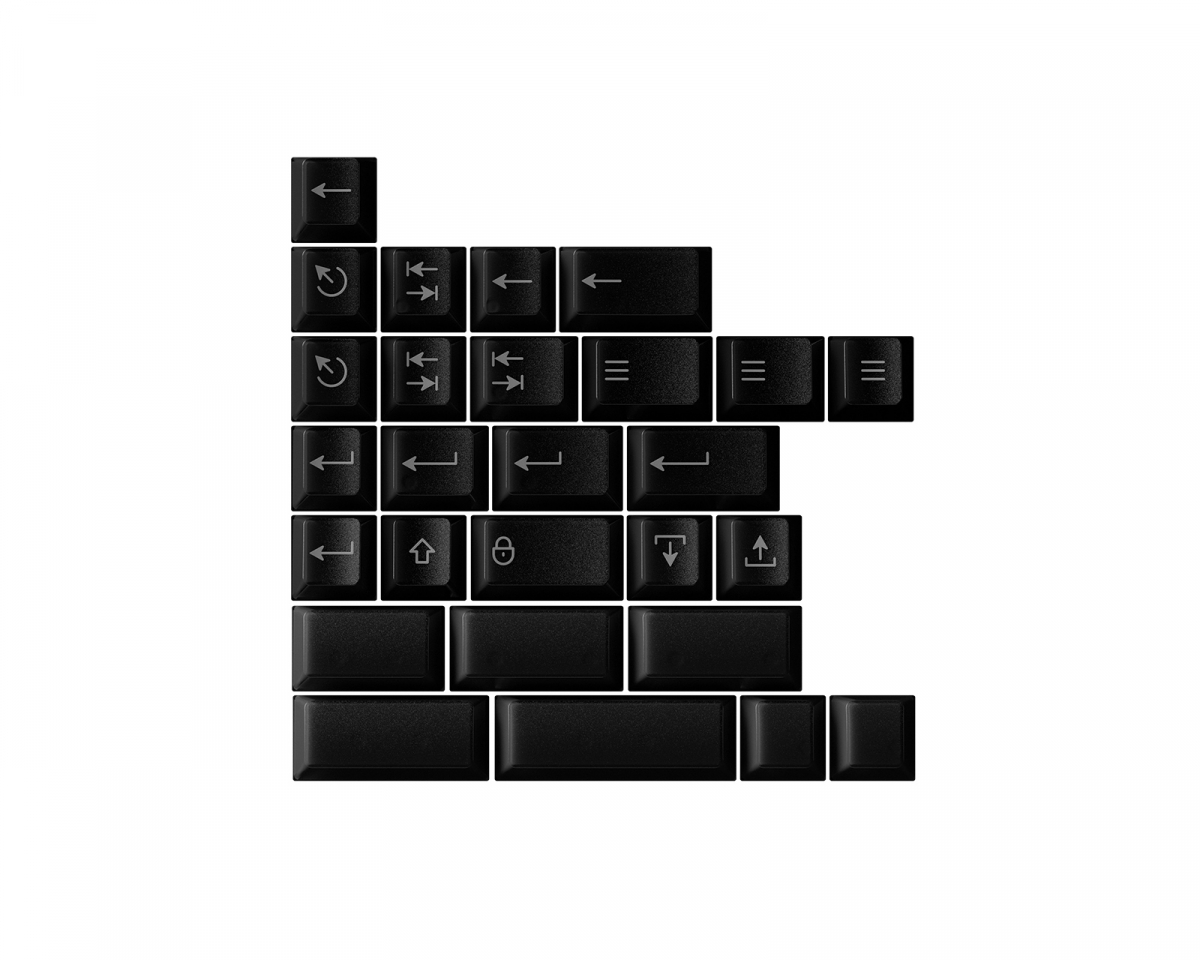 KBDfans PBTfans Retro Dark Lights R2 - 40s kit - us.MaxGaming.com
