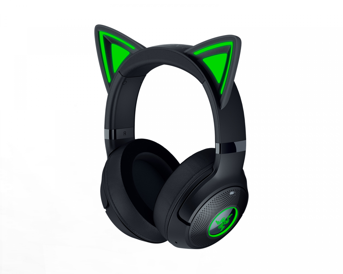 Razer レイザー Kraken Kitty V2 Black Razer Kraken Kitty Edition BT V2 Bluetooth Headset - Black