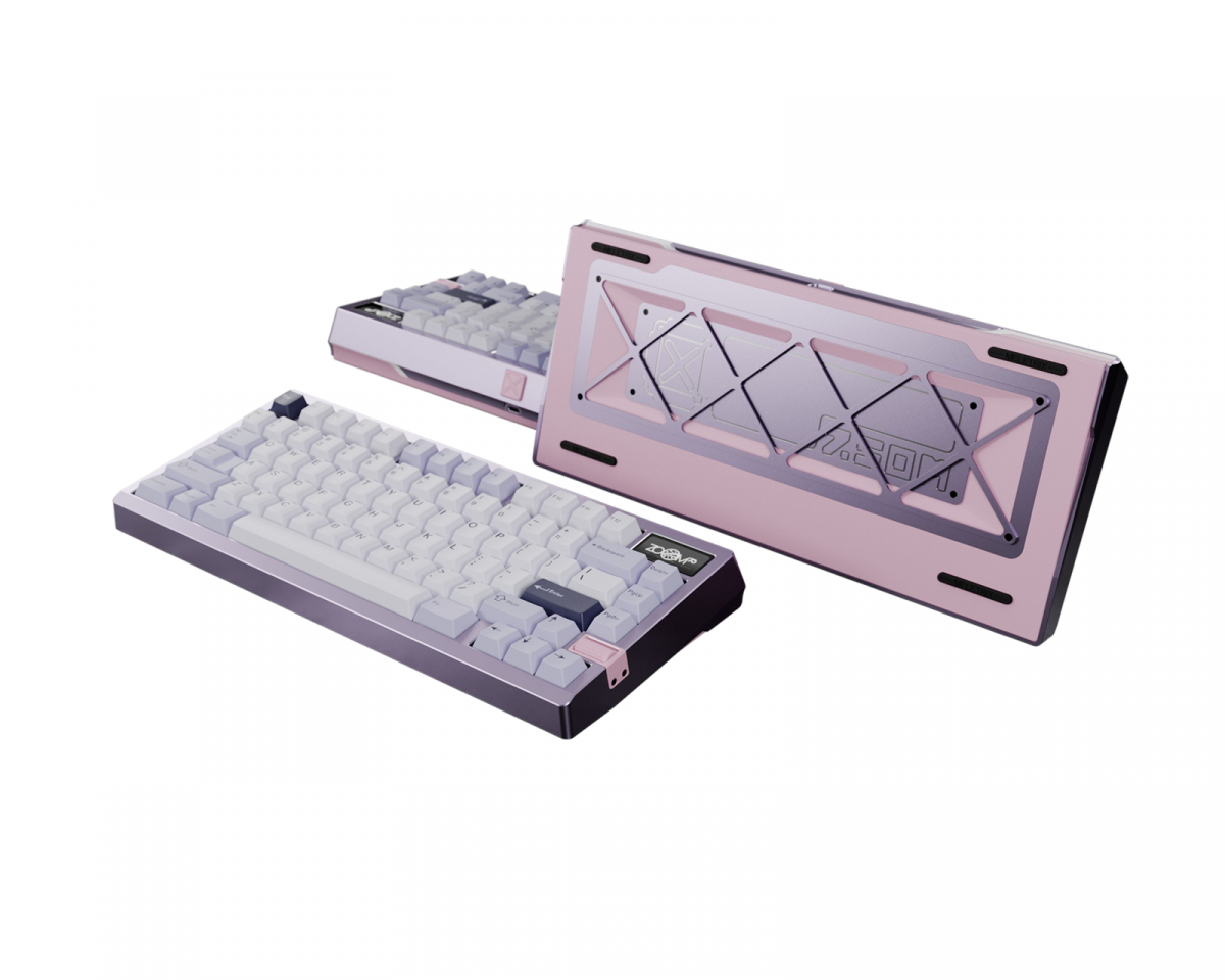 Wuque Studio Zoom75 TIGA - Anodized Lavender - us.MaxGaming.com