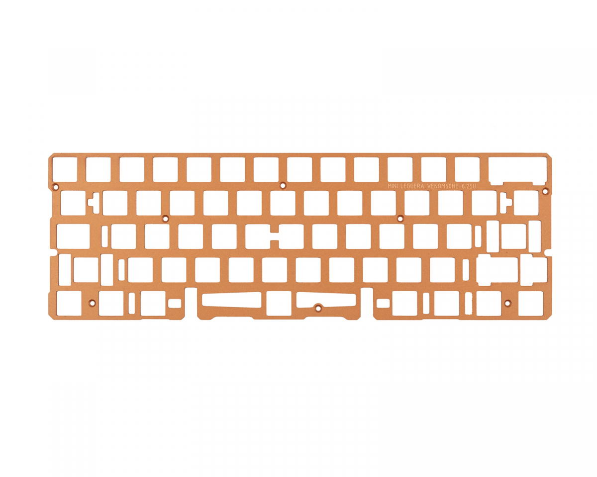 Geon Works Venom60HE Plate 6.28u - Copper - us.MaxGaming.com